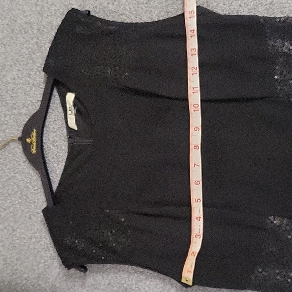 Sequin Sheath Cocktail Party Dress - Picture 5 of 11